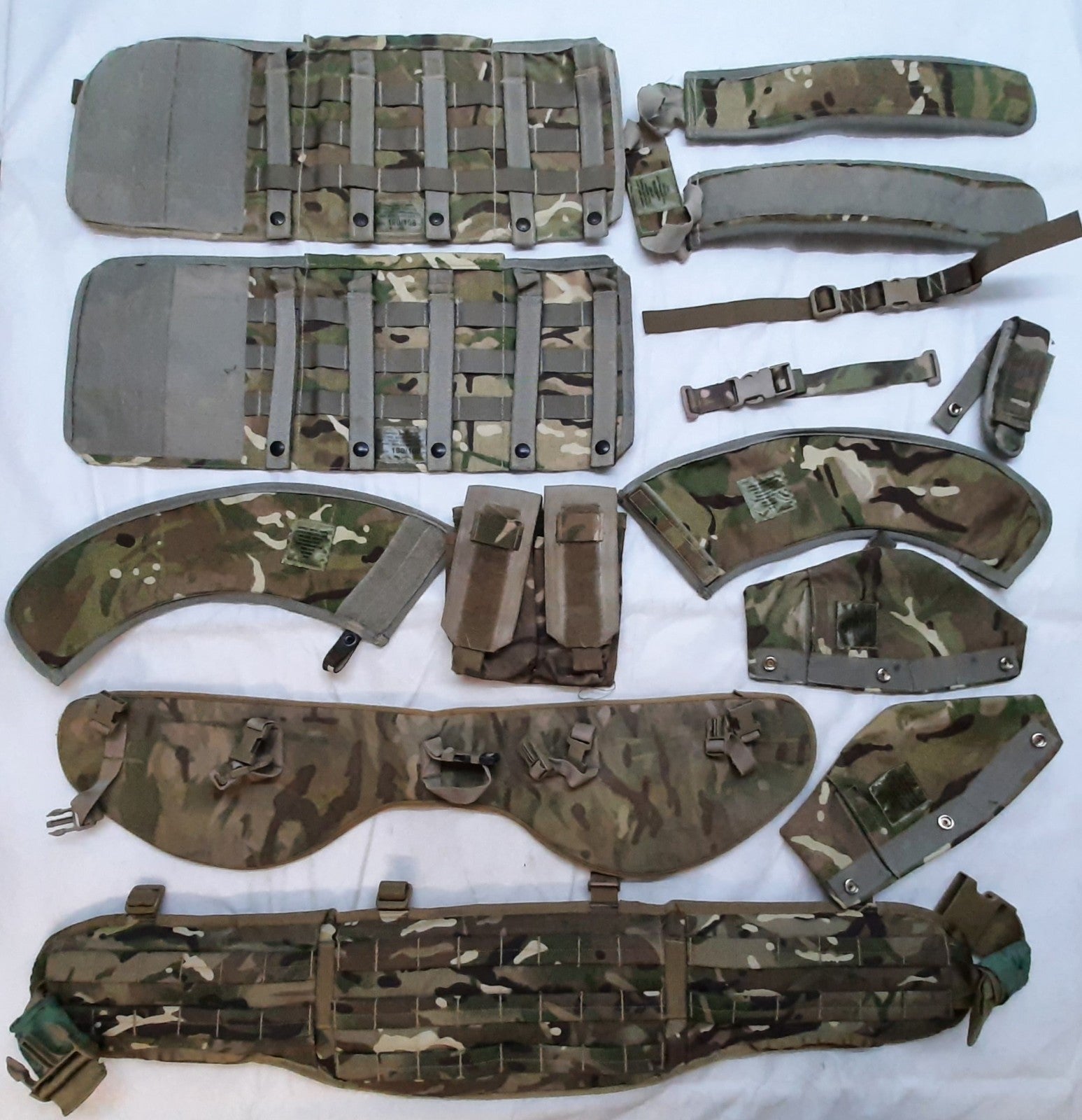 MTP Webbing Parts Job Lot of 12 Assorted Items For Collectors Spares or Repairs