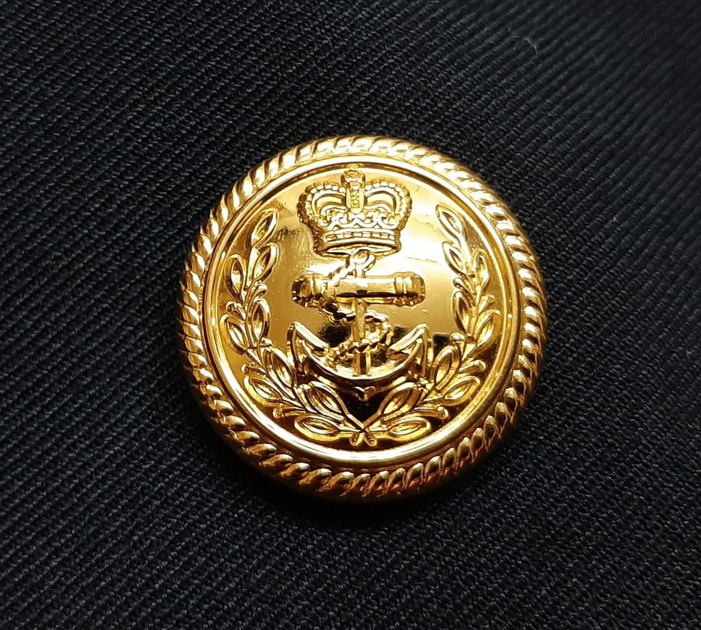 RN Blazer OFCs Double Breasted With Naval Flag Buttons 43" Regular