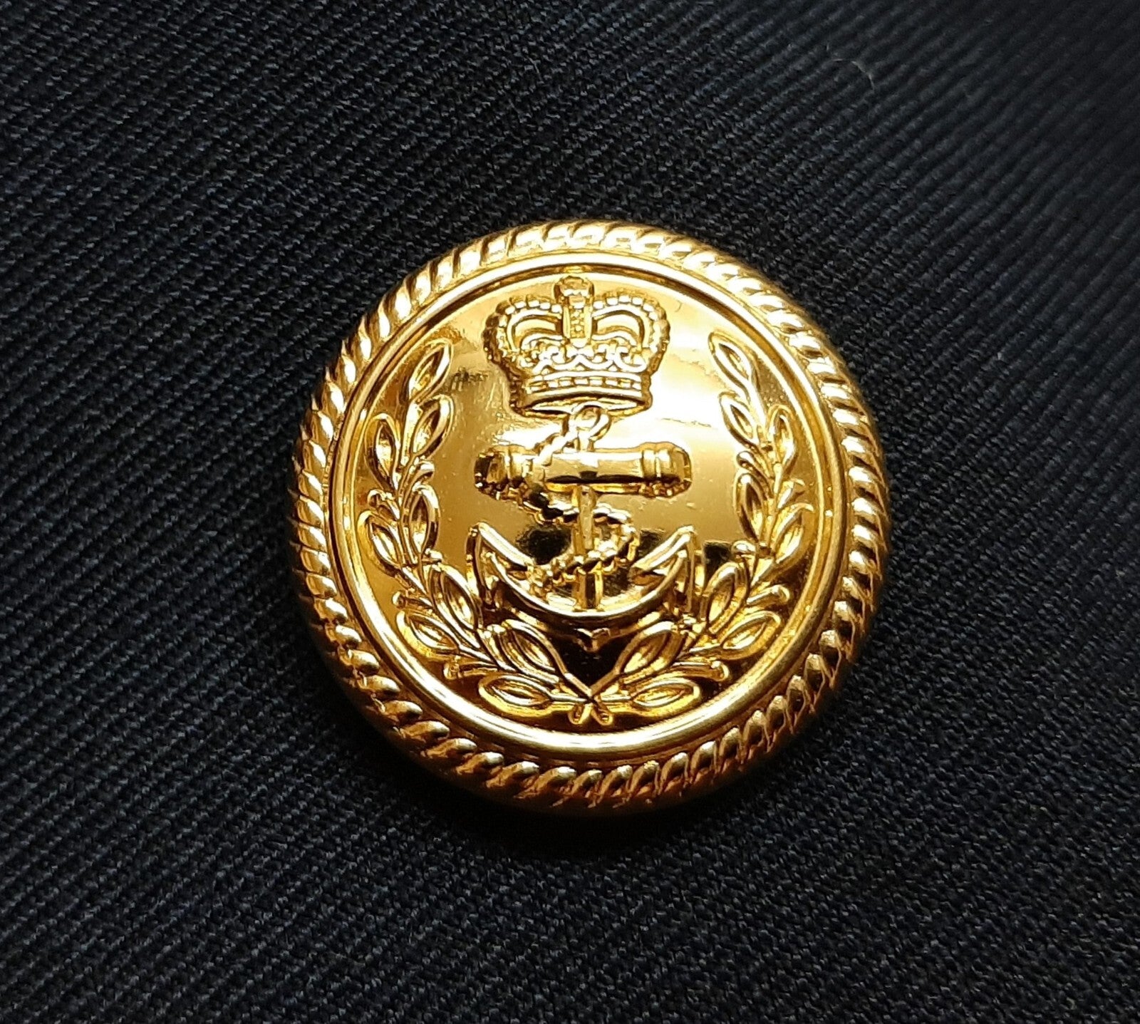 RN Blazer OFCs Double Breasted With Naval Flag Buttons 43" Regular