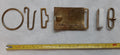 Vintage Army Buckle Set For No11 Buff Leather HCav Belt British Militaria