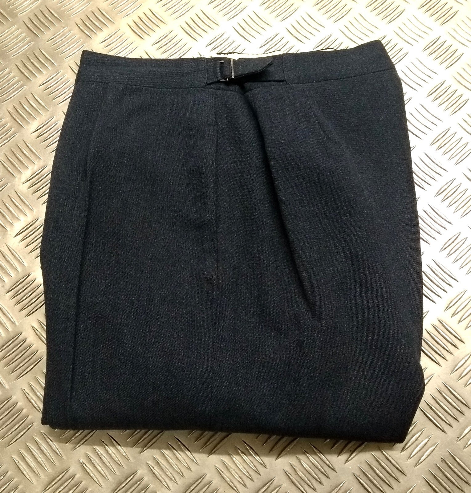 Vintage RAF Royal Air Force Trousers Blue Grey Colour Re-enactment Retro Clothing W31" L31"