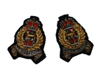 AGC SPS Insignia The Adjutant General's Corps Embroidered Mess Kit Collar Badges