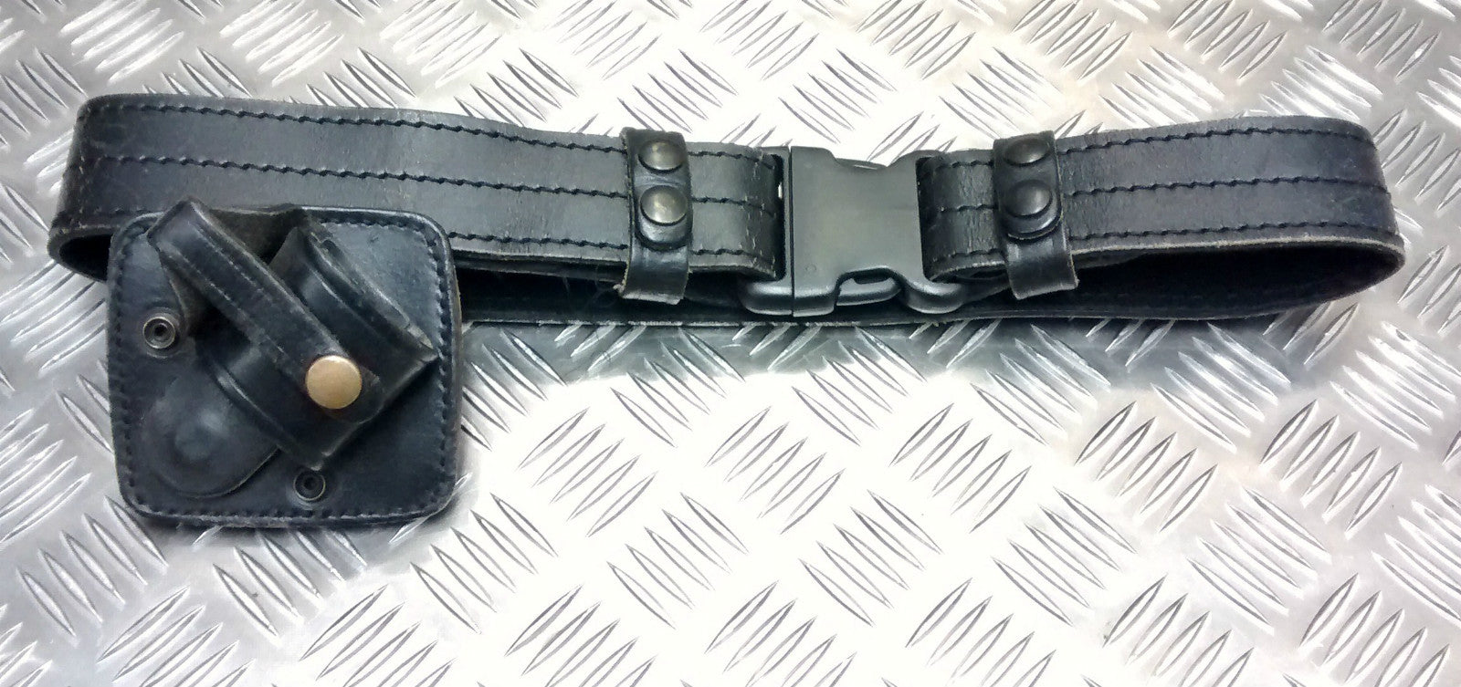 & Security Detail Belt PWL With Handcuff Pouch PBHC01