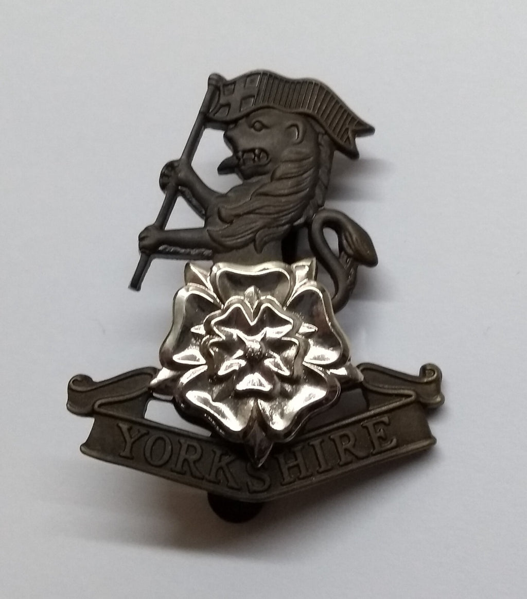 Yorkshire Hat Badge Regimental Insignia British Army Dress Uniform Bronze NEW