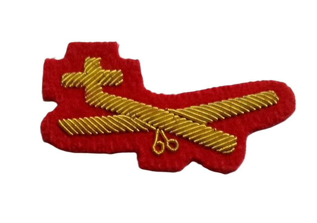 Mess Kit Badge Duke of Lancaster Glider British Army Hand Embroidered Arm Patch