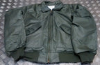 MA2 CWU US Military Style Bomber Jacket Green NEW