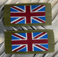 Mil-Spec Union / Jack UK Flag Shoulder Patch No2 MTP Badges ETC X 5 Pairs