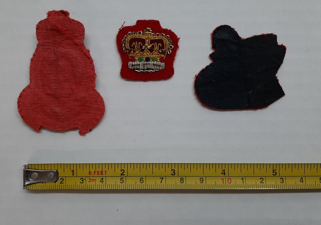 British Army Badges Embroidered RHA Queens Crown Craftsman Old Pattern Insignia