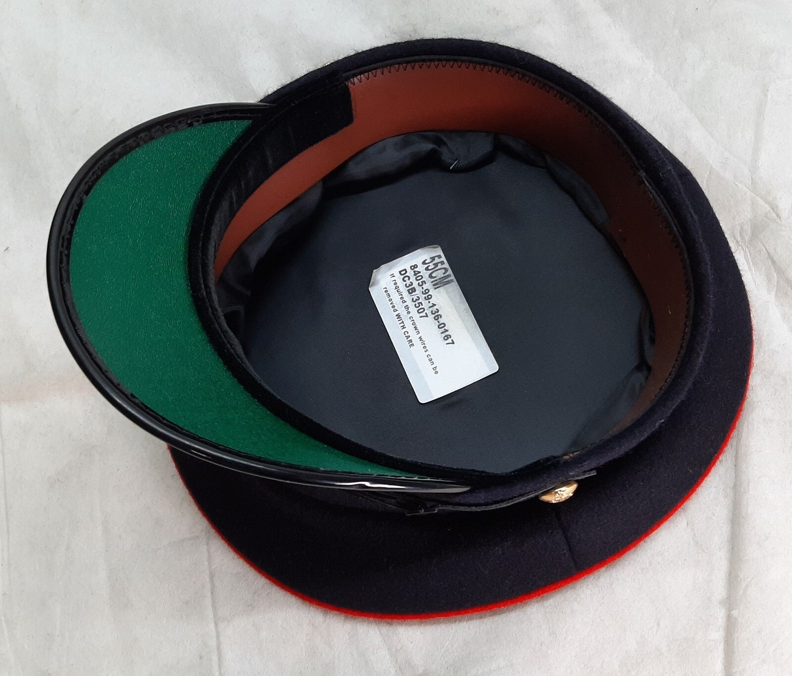 No1 Mercian Hat British Army Dress Regimental Cap Complete Insignia Size 55cm