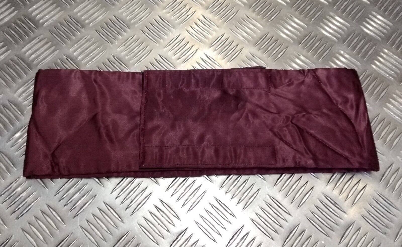 Burgundy Cummerbund Ex-British Issued Officers Mess Dress Parade Lined
