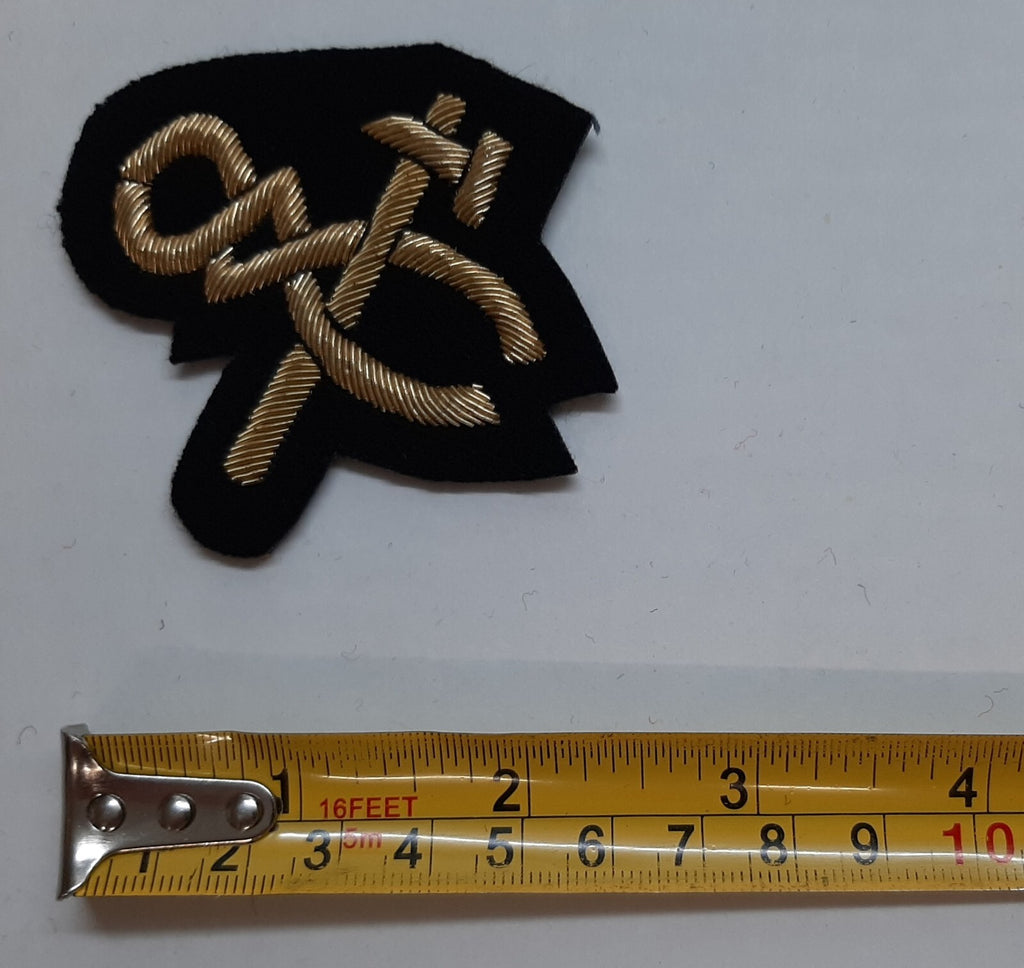 Craftsman No1 Dress Badge British Embroidered Gold Braided Arm Patch