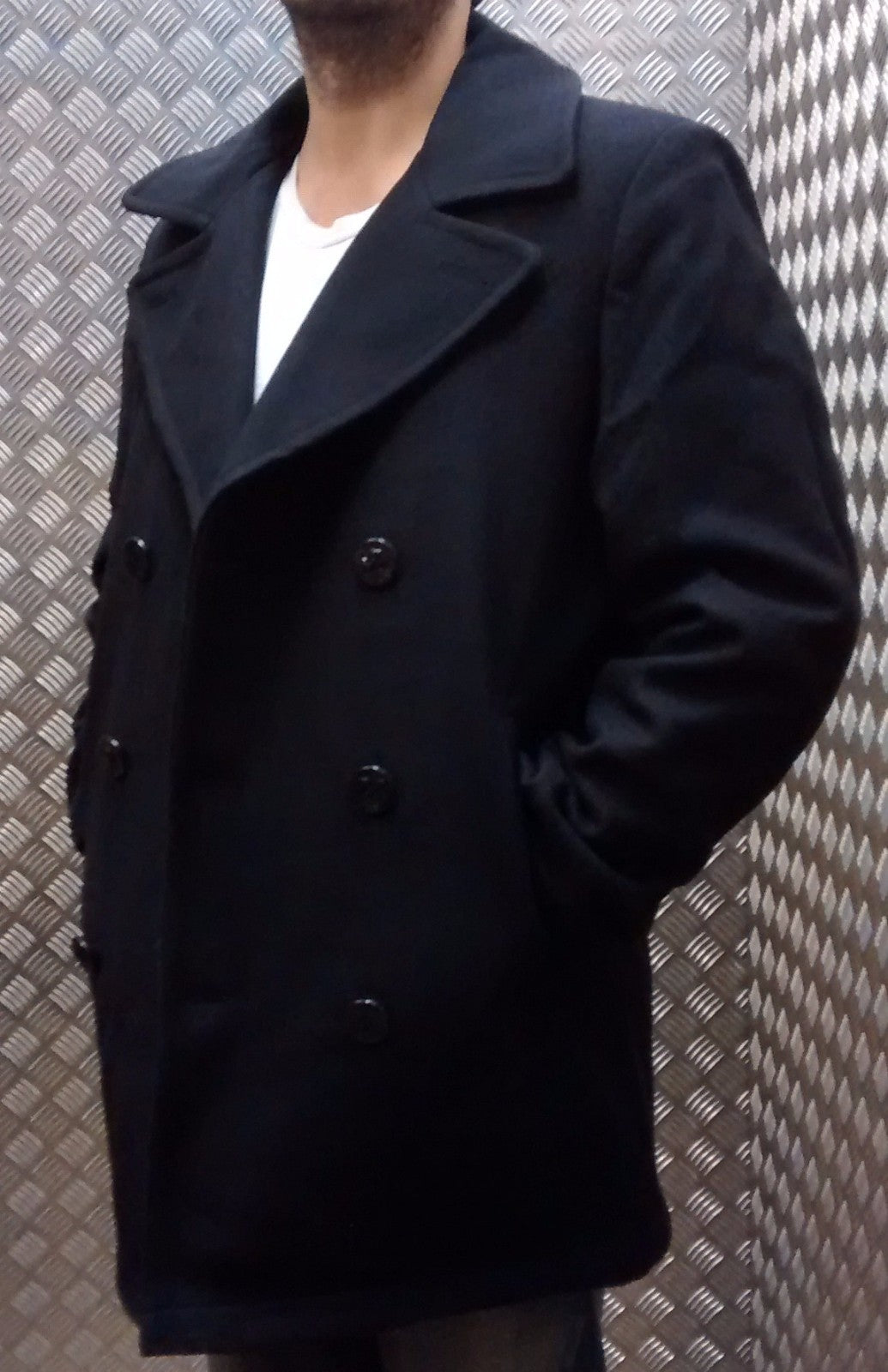 US Naval Vintage Style Reefer Peacoat USN Enlisted - BRAND NEW