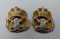 Staffordshire Regiment Collar Dogs 1 Pair