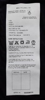 Mk4B FR Trousers British Ballyclare LTD Cold Weather Over Trouser Asst