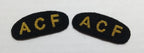Mess Kit Badge ACF Cadet British Army Hand Embroidered Shoulder Patches 1 Pair