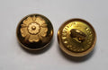 QLR Buttons British Queen's Lancashire Dress Small x 2