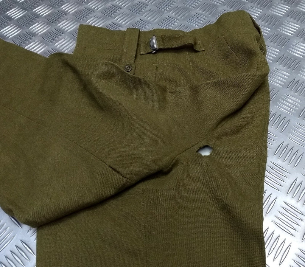 No2 Dress Trousers Vintage British Army Old Pattern Officers Uniform Faulty