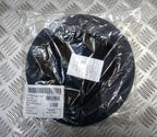 RAF Royal Air Force Beret Knitted Wool Blue Grey With Leather Rim & Badge Eyelets 55cm New