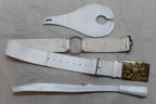 Cavalry Belt Buff Leather HCav with Knot and Hilt British Size 36"