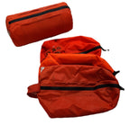 Orange Grab Bag British Navy RAF Royal Air Force Immersion Stowaway Nylon Holdall With Handle