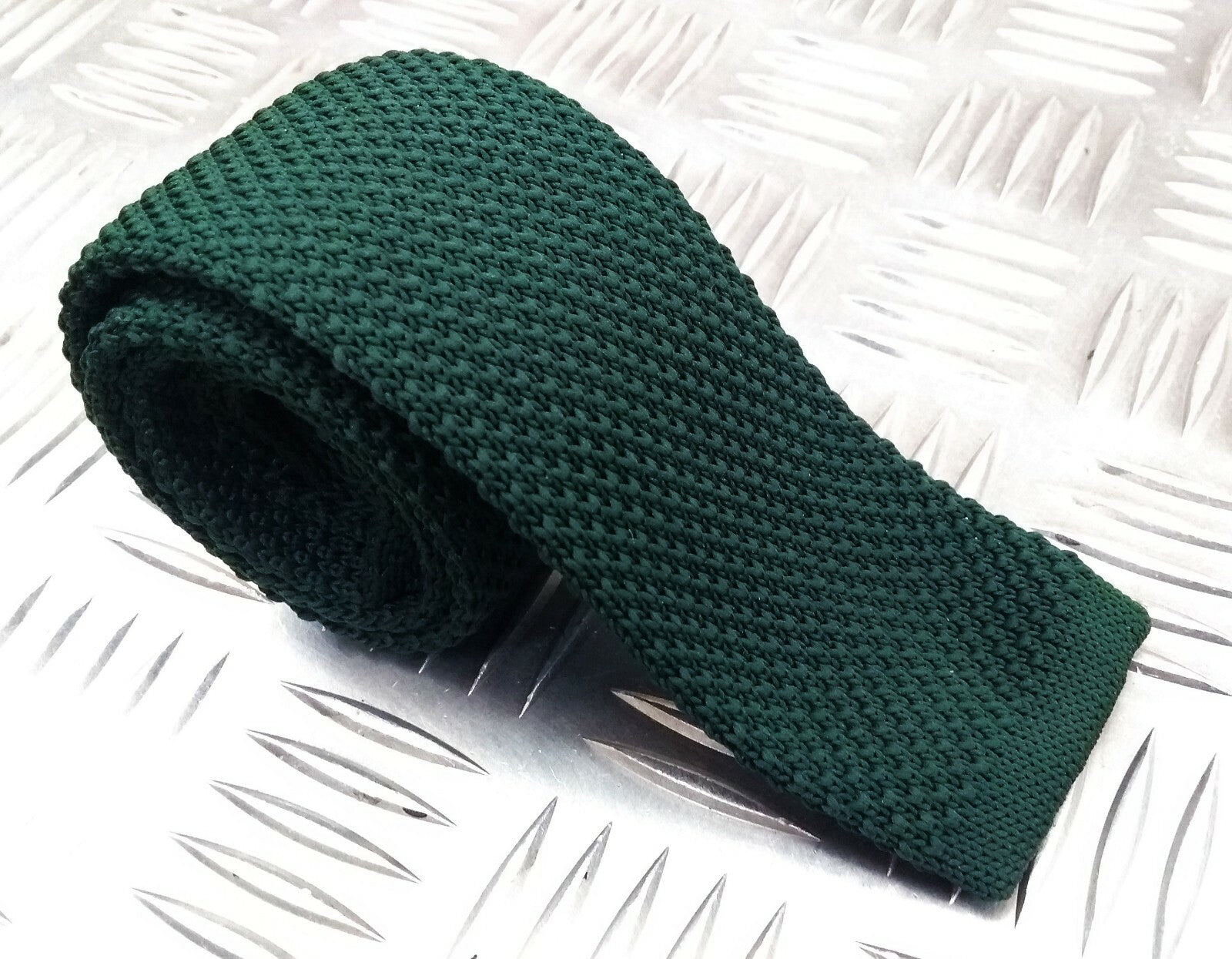 Knitted Neck Tie Various Colours British Made