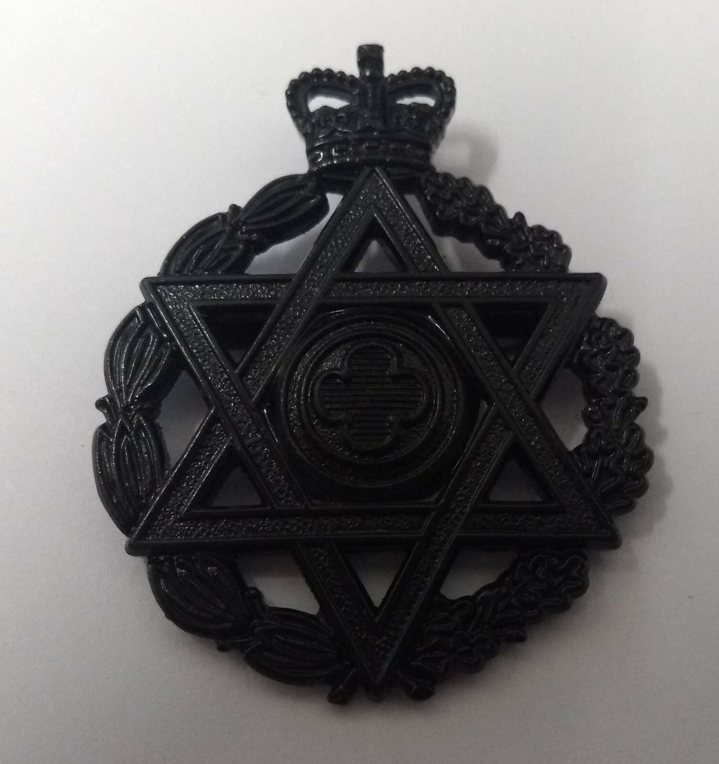 Genuine British Royal Army Jewish Chaplains’ Department (RAChD) Hat Badge