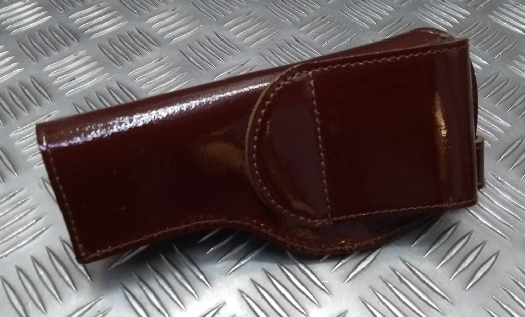Leather Parade Holster Hi Sheen Brown Ceremonial Issue Made in England