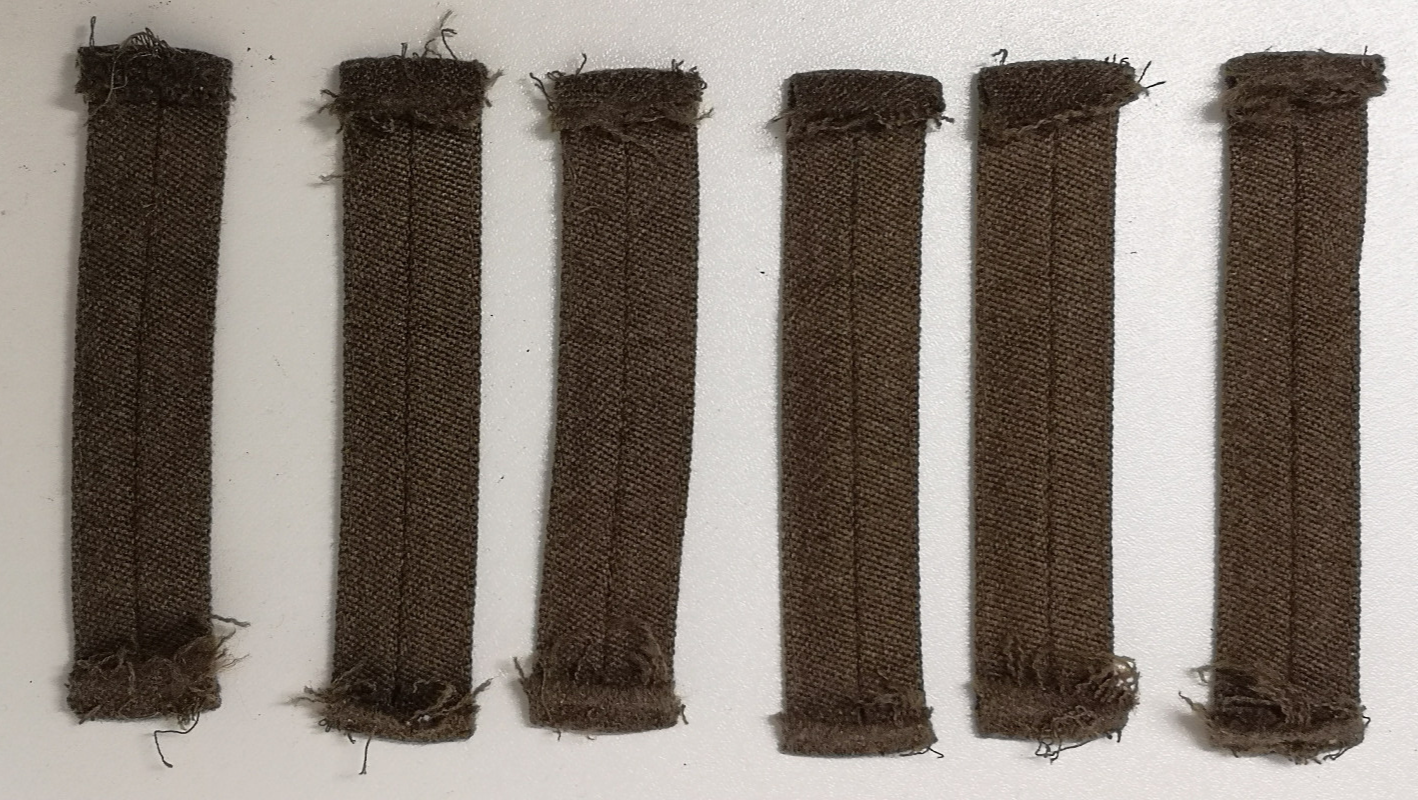 Replacement Belt Loops for British Army No2 Fad Trousers set of 6