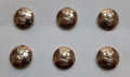 Q/C RAF Royal Air Force Buttons Small Air Force Queens Crown Ring Back Type 3 Pairs
