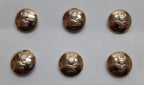 Q/C RAF Royal Air Force Buttons Small Air Force Queens Crown Ring Back Type 3 Pairs