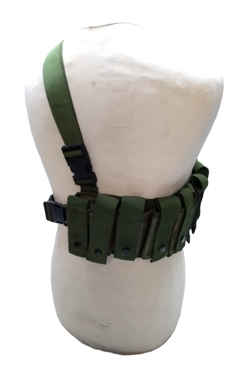 Camouflage Bandolier DPM British Force's 11 Pouch Combat Assault Cartridge Belt