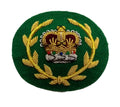 Mess Kit Badge RQMS Green British Hand Embroidered Insignia Arm Patch