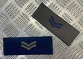 Corporal Rank Slides Unsewn RAF Royal Air Force x 1 pair NEW