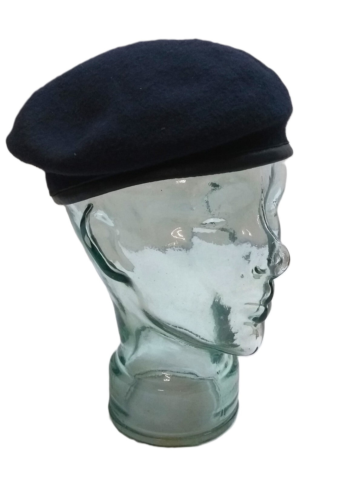 British All Regiments Beret Blue Army Style 100% Wool No Insignia