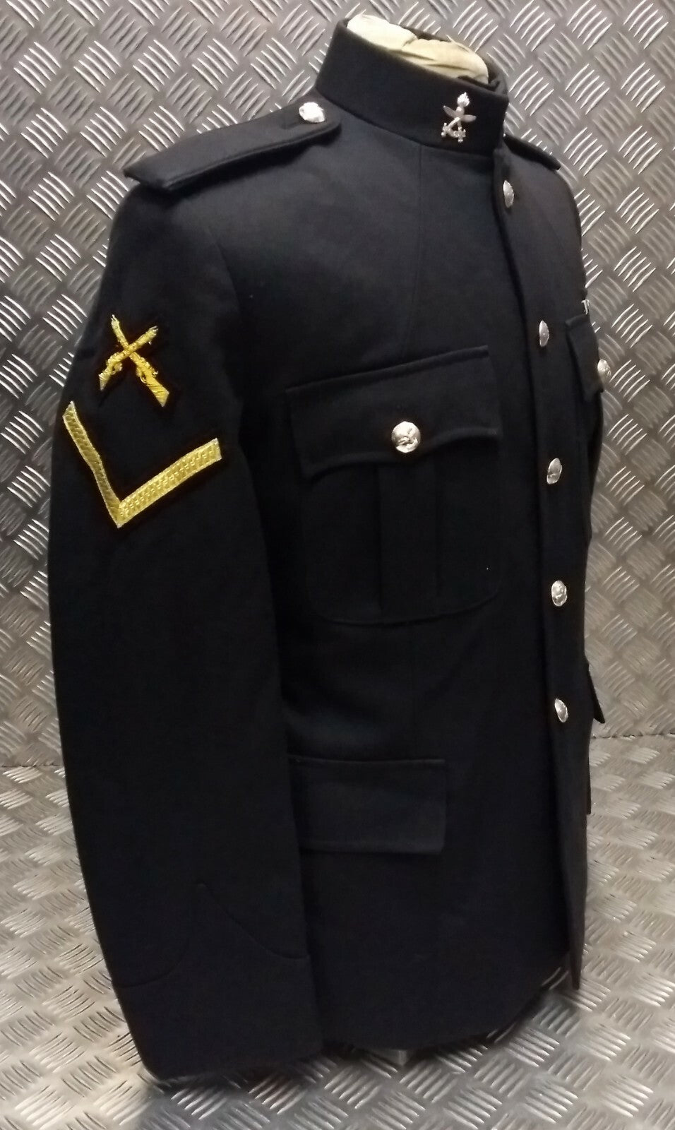 British Army No1 Dress Jacket Blues Gurkha Engineers Insignia - All Sizes