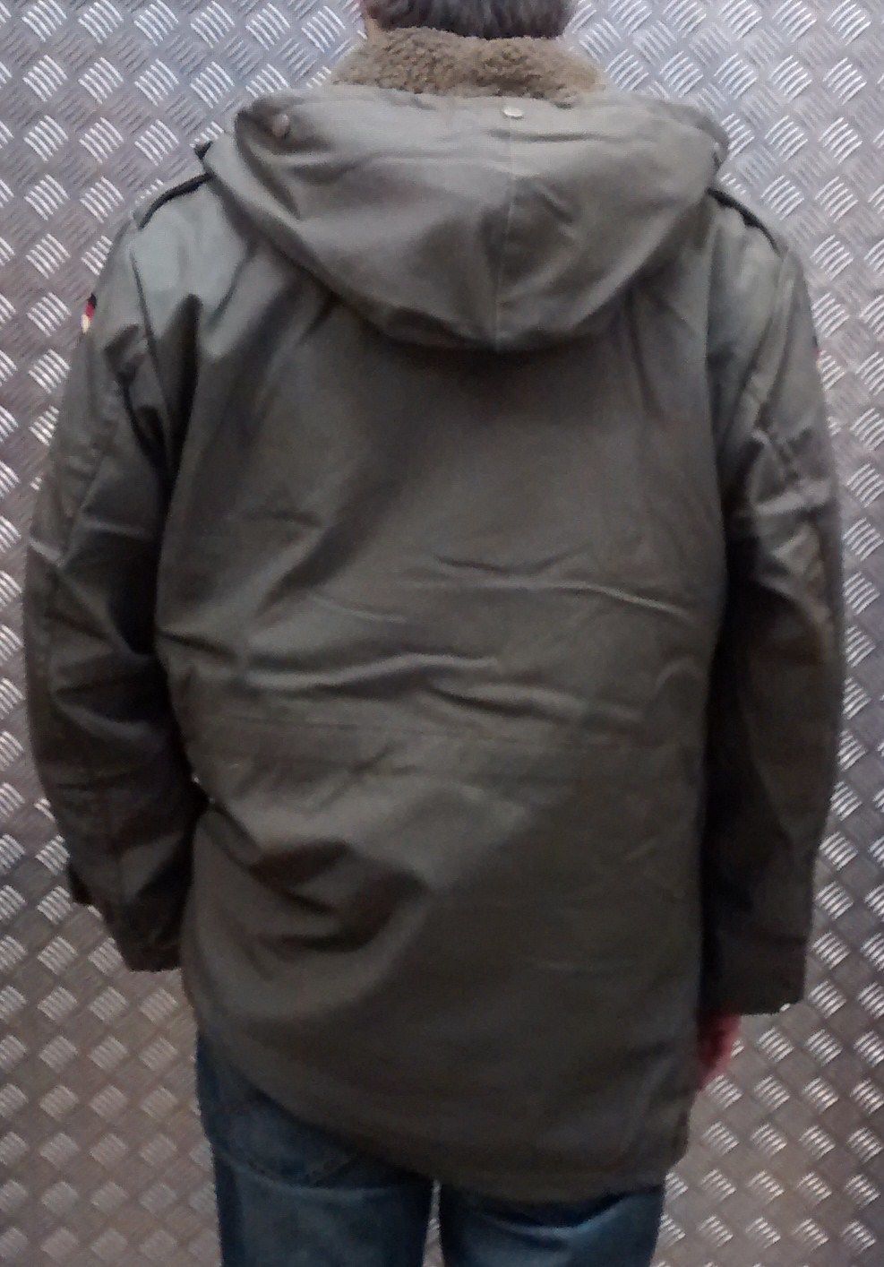 German Military Style Parka Fully Lined Green NEW