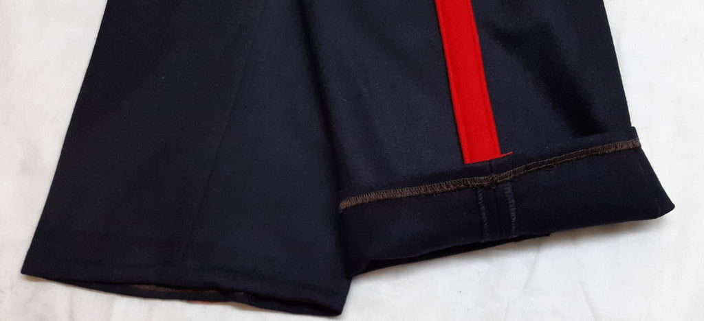 No1 Army Trousers British All Ranks Blues Red Stripe Dress Uniform W33" L29"