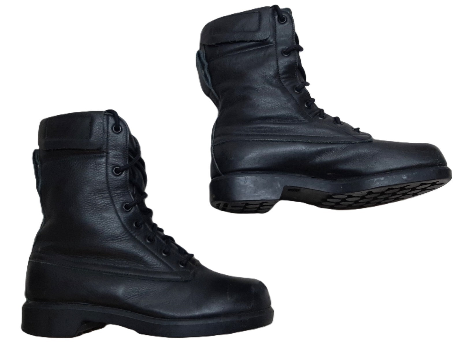 Pilots Leather Boots British RAF Royal Air Force Old 60s Pattern Lined Flyers Boots Asst