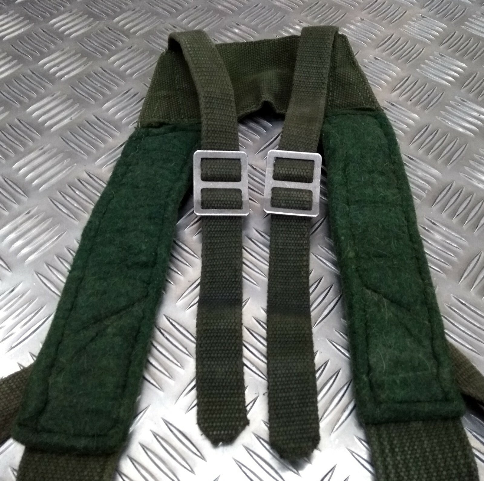 Vintage Green Web Yoke / Suspender / Brace Harness HDRG1