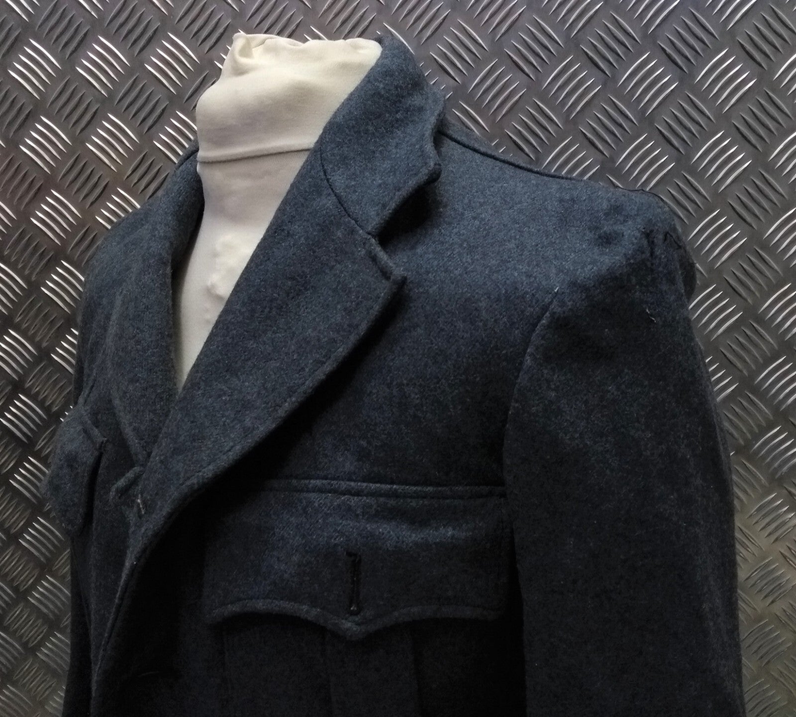 RAF Royal Air Force Vintage Wool Jacket Airforce Blue Grey Colour Serge WW2 Pattern World War 2