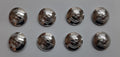 The Royal Yeomanry Button Set No2 Ring Back Silver British Army Insignia O/R