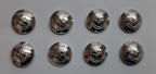 The Royal Yeomanry Button Set No2 Ring Back Silver British Army Insignia O/R