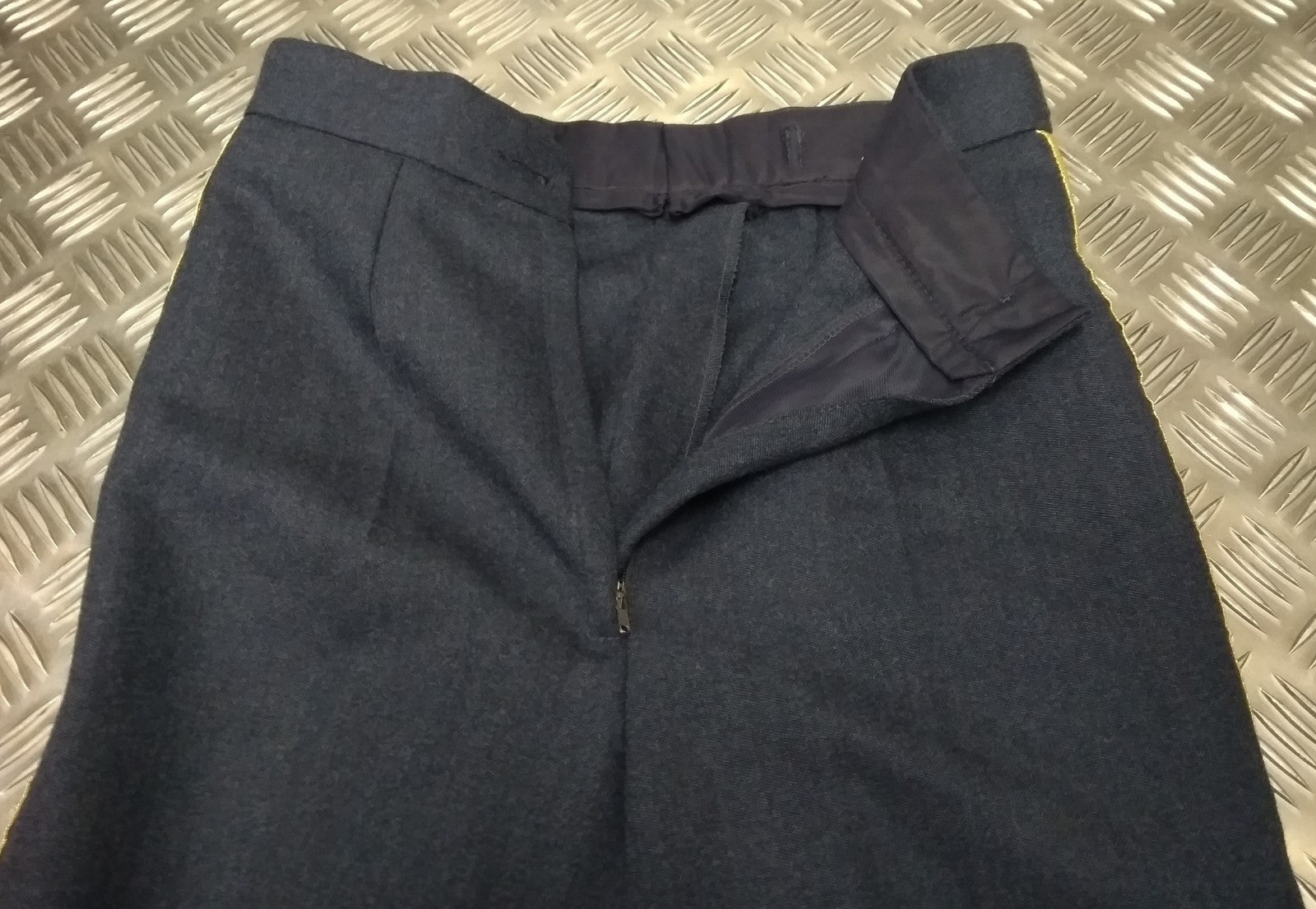 Bands Slacks RAF Royal Air Force Blue Grey with Stripes Musician & Bandmasters No9 Asst