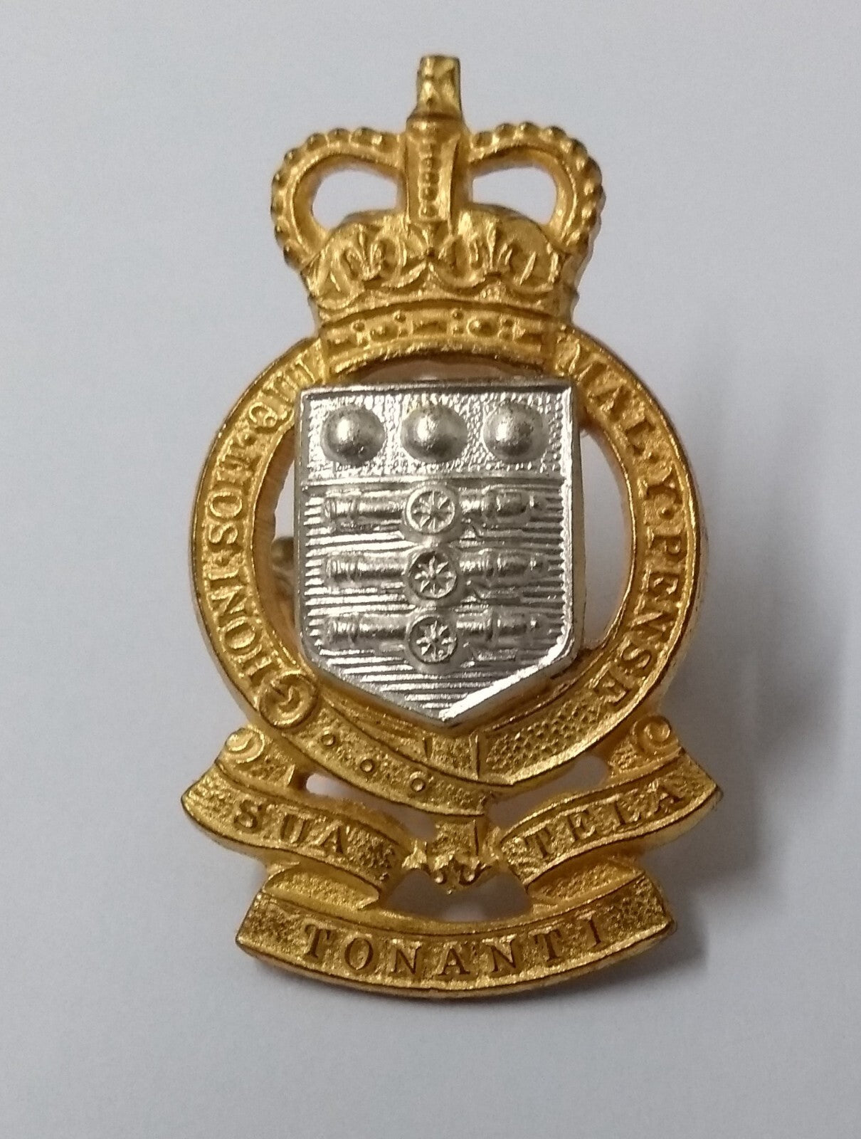 Hat Badge R A O C Royal Army Ordinance Corps Metal Insignia Badge Old Pattern QC