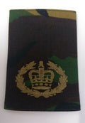 Genuine British Army Issue Old Pattern DPM Camo Rank RQMS QMSI Slide SPZ