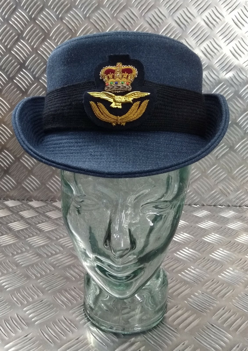 WRAF / RAF Tricorn Hat Airforce Blue Grey Colour Royal Air Force OFCs Womans Headwear Assorted