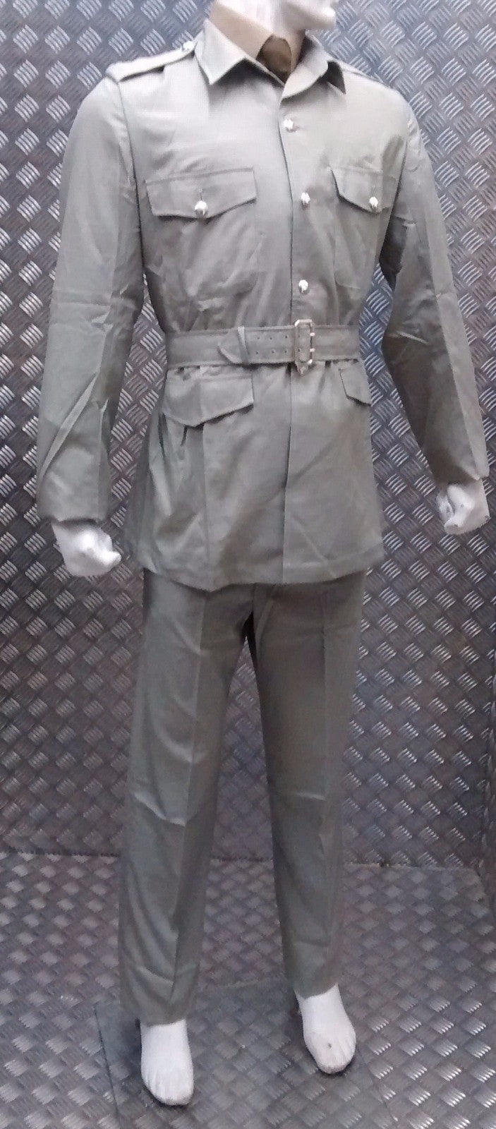 British No6 Army Dress Safari Tropical Suit No Buttons Assorted Sizes NEW