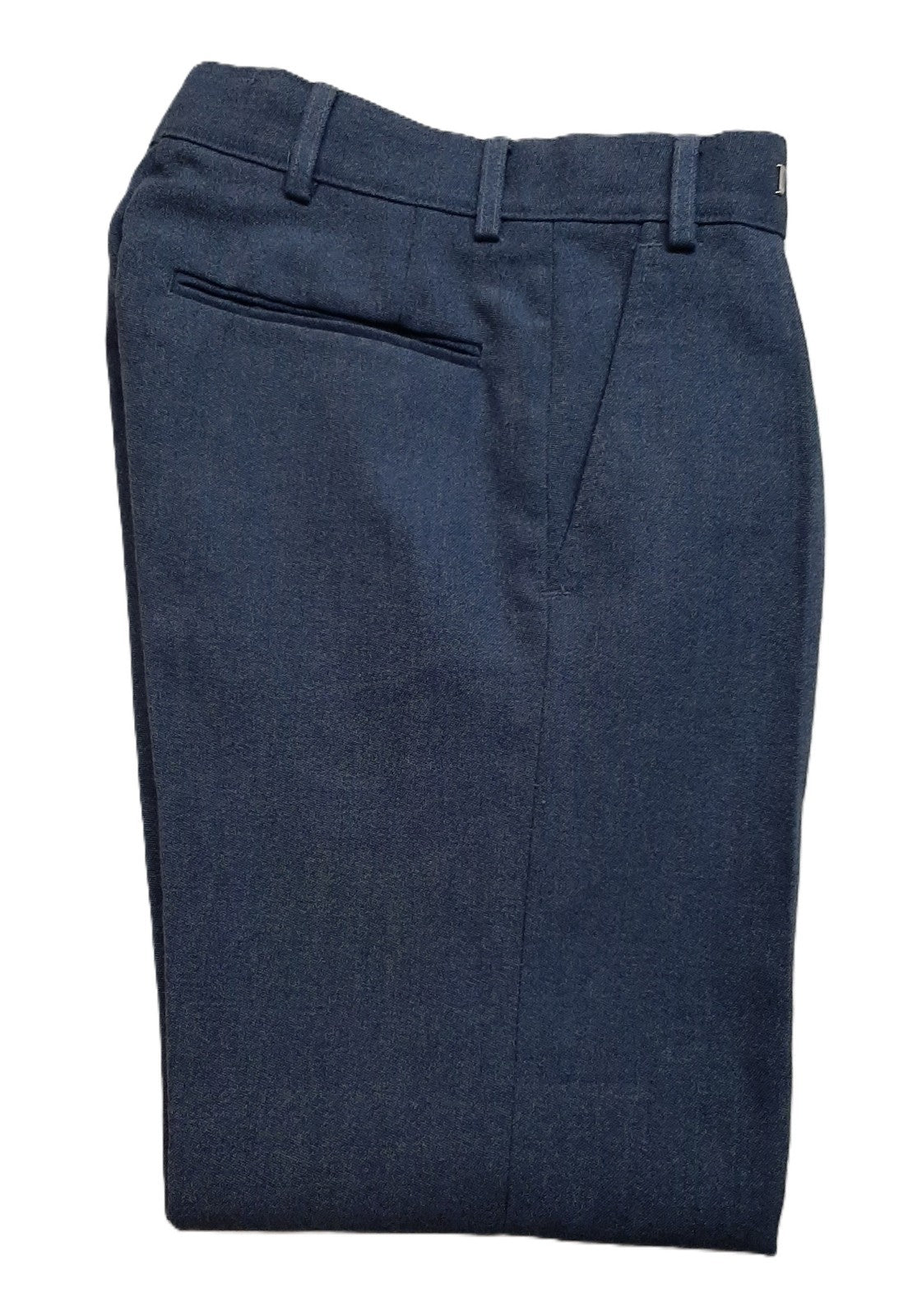 Vintage Dress Trousers RAF Royal Air Force Mens Blue - Grey 1972 Pattern Waist 72cm