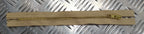 Genuine British Issue 23cm Closed End Metal Zip Zipper Beige