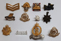 Assorted Badges, Titles Various Regimental 1 Lot of 12 Items